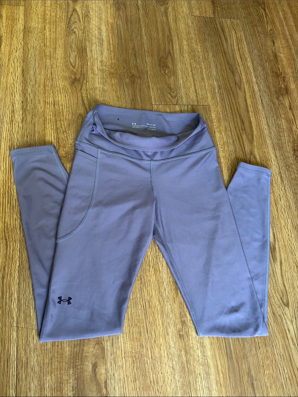 Under Armour Purple-Lavender Performance Leggings